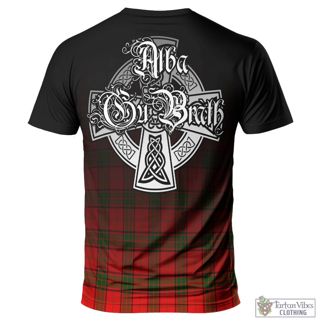 Tartan Vibes Clothing Adair Tartan T-Shirt Featuring Alba Gu Brath Family Crest Celtic Inspired