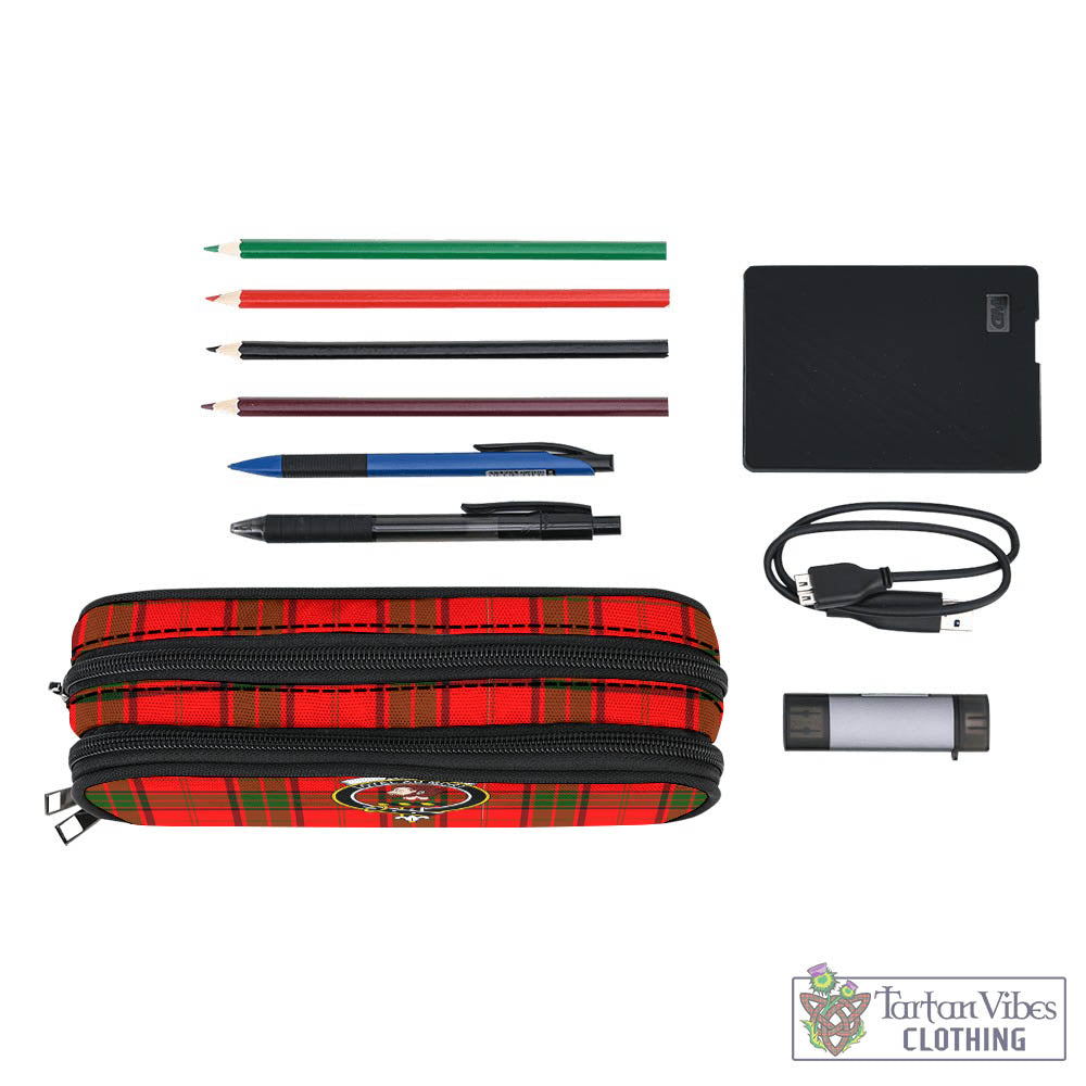 Tartan Vibes Clothing Adair Tartan Pen and Pencil Case with Family Crest