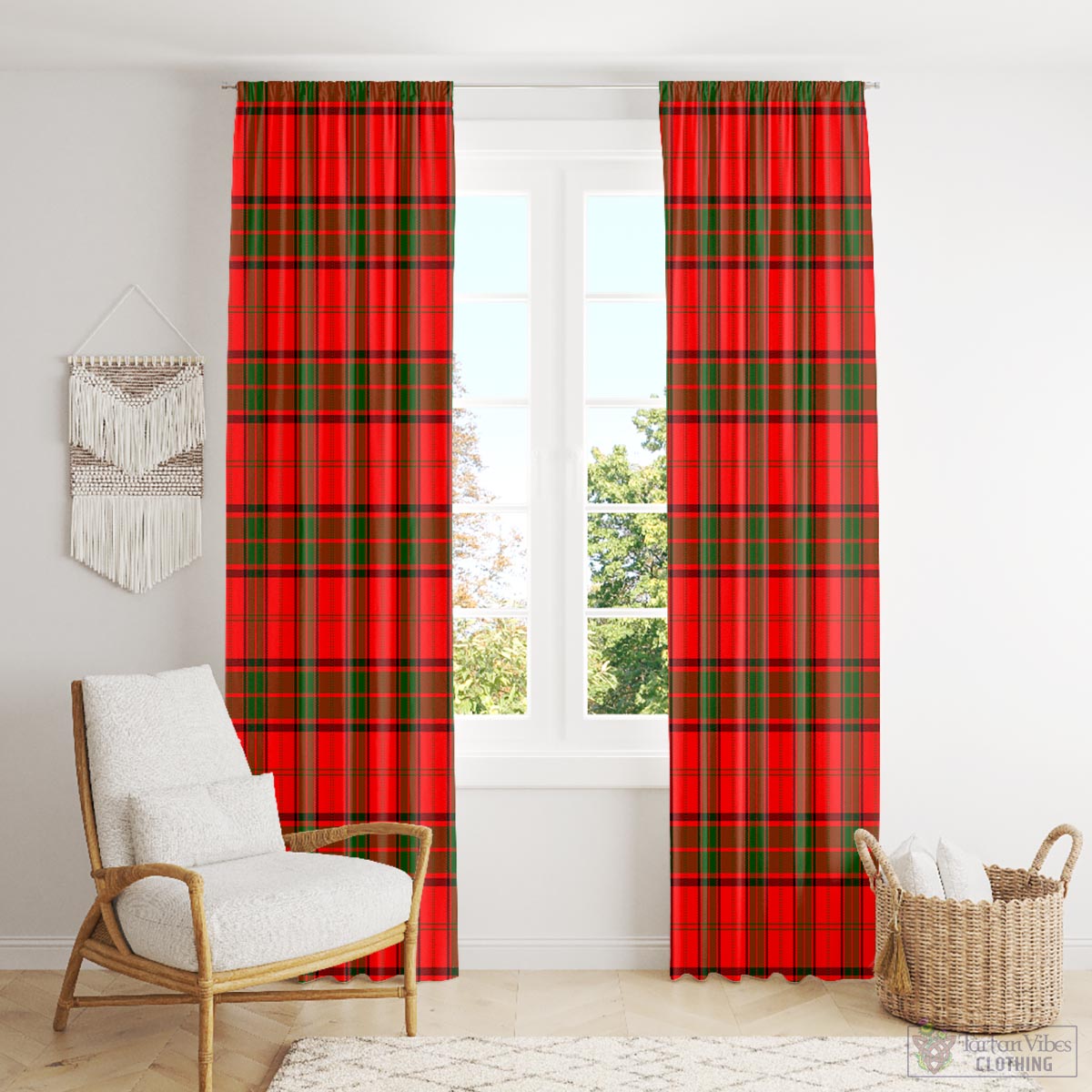 Adair Tartan Window Curtain