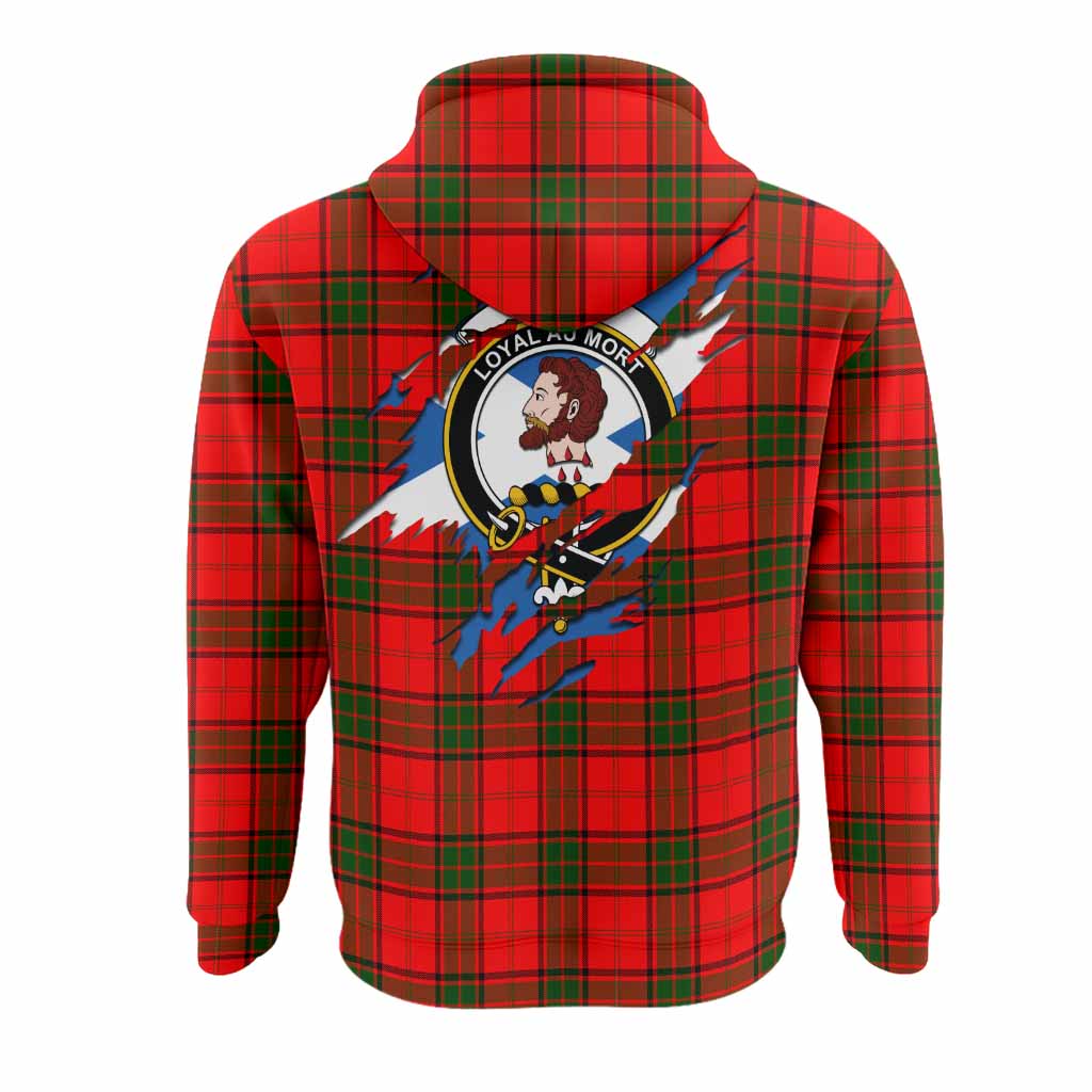 Adair Clan Crest In Me Tartan Hoodie Scotland Flag Style