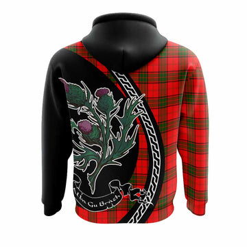 Adair Family Crest Tartan Hoodie Alba Thistle Inspired - Tartan Vibes Clothing