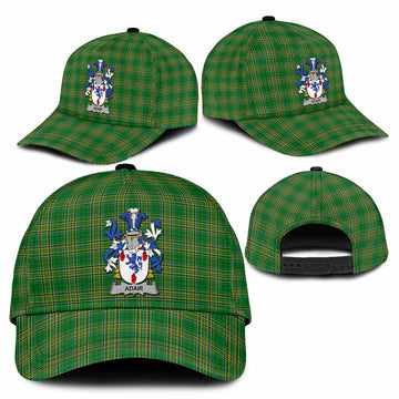 Adair Irish Clan Tartan Classic Cap with Coat of Arms
