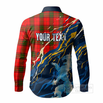 Adair Scotland Tartan Long Sleeve Button Shirts WC2026 Football - We'll Be Coming