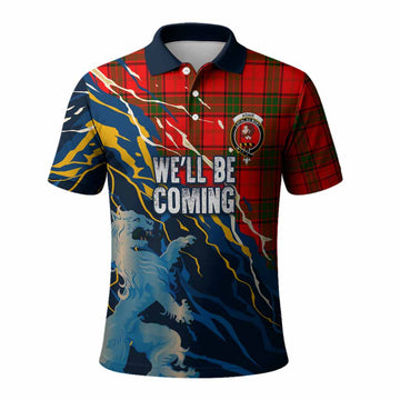 Adair Scotland Tartan Polo Shirt WC2026 Football - We'll Be Coming