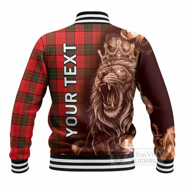 Adair Tartan Baseball Jacket Roaring Lion Heritage