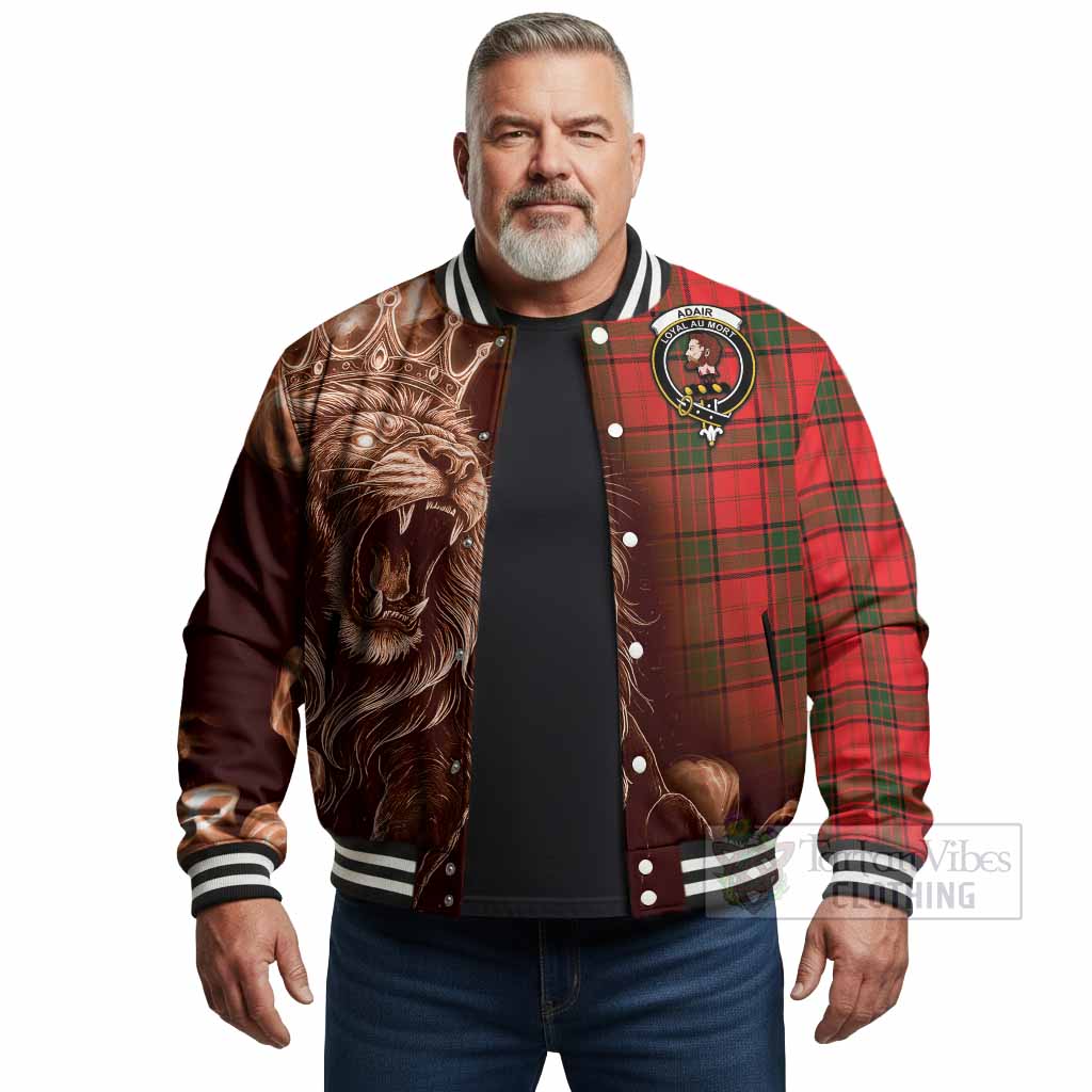 Adair Tartan Baseball Jacket Roaring Lion Heritage