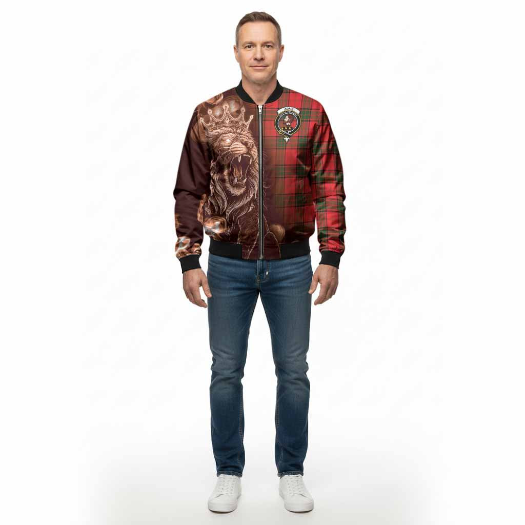 Adair Tartan Bomber Jacket Roaring Lion Heritage