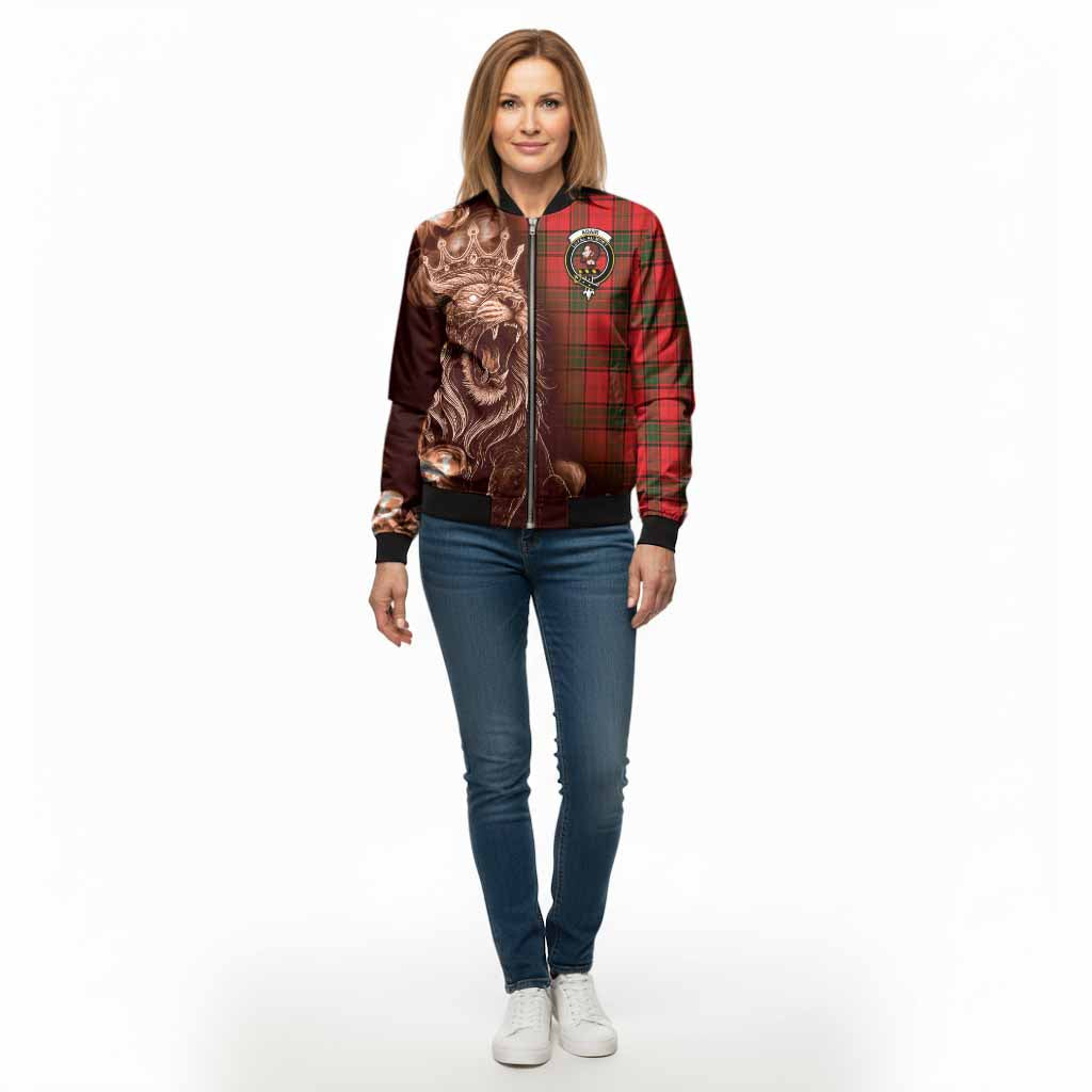 Adair Tartan Bomber Jacket Roaring Lion Heritage