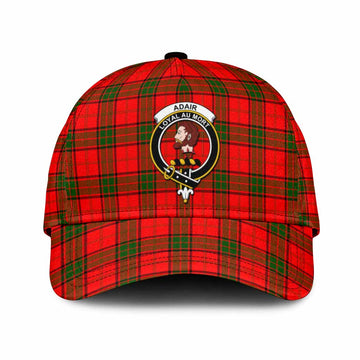 Adair Tartan Classic Cap with Family Crest
