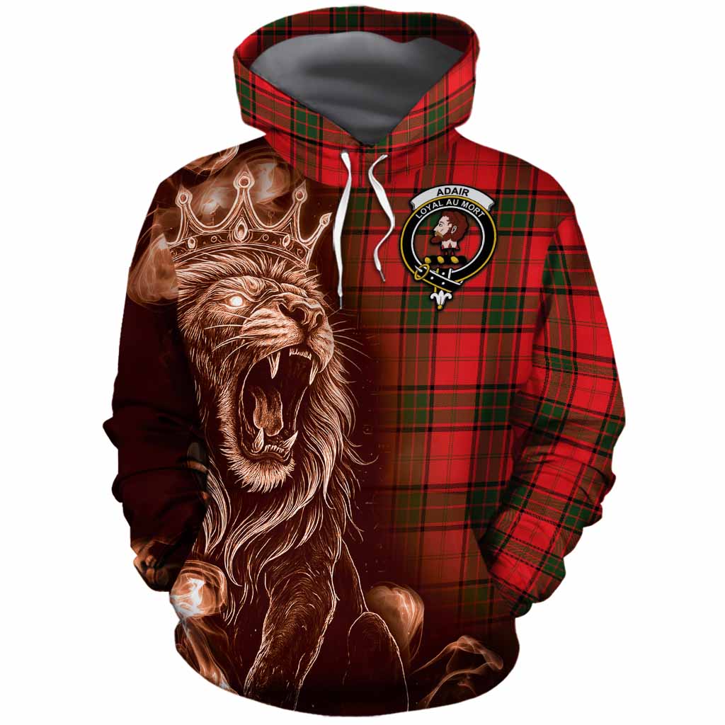 Adair Tartan Cotton Hoodie Roaring Lion Heritage