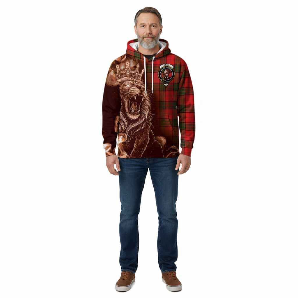 Adair Tartan Cotton Hoodie Roaring Lion Heritage