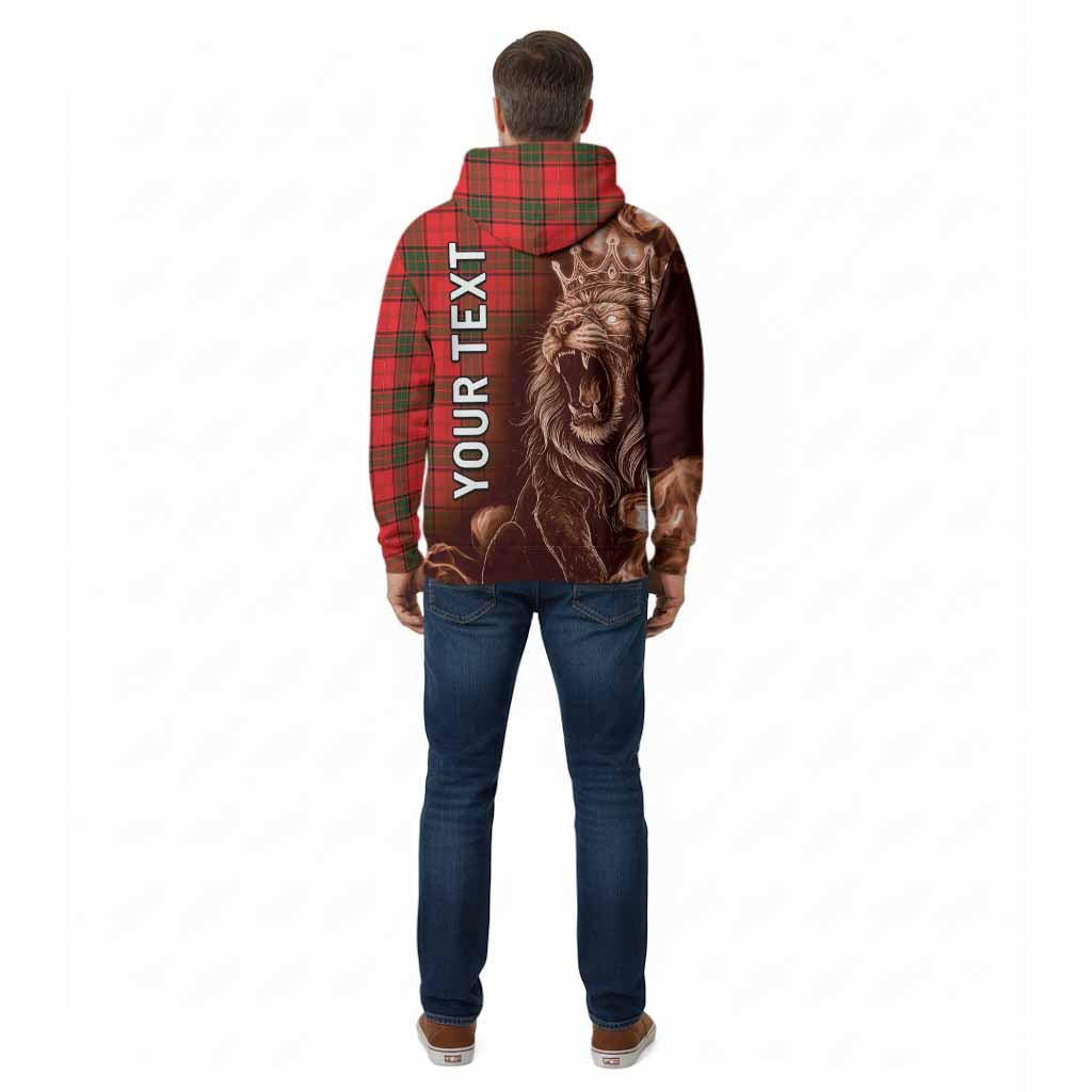 Adair Tartan Cotton Hoodie Roaring Lion Heritage