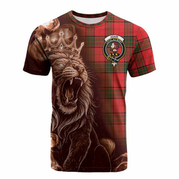 Adair Tartan Cotton T-shirt Roaring Lion Heritage