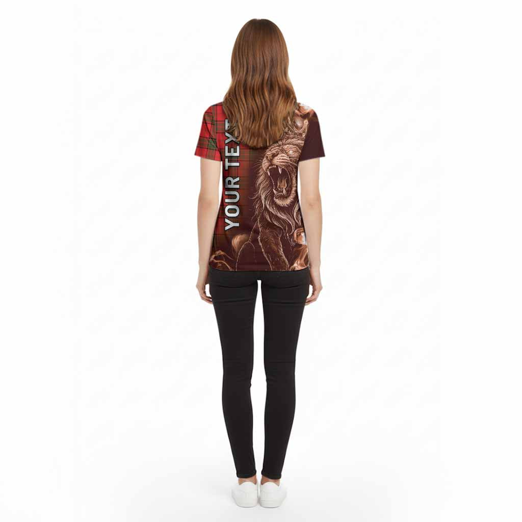 Adair Tartan Cotton T-shirt Roaring Lion Heritage