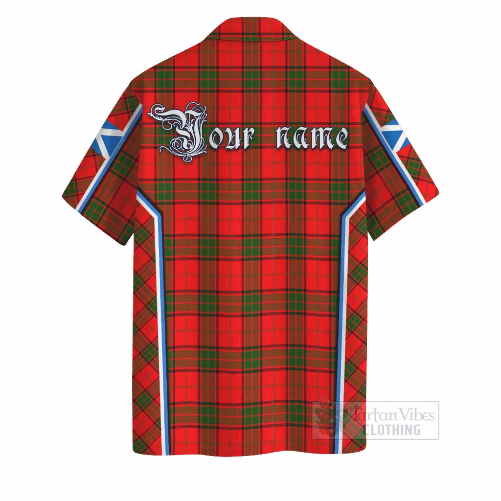 Adair Tartan Crest Hawaiian Shirt Scotland Coat of Arm Flag Style - Tartan Vibes Clothing