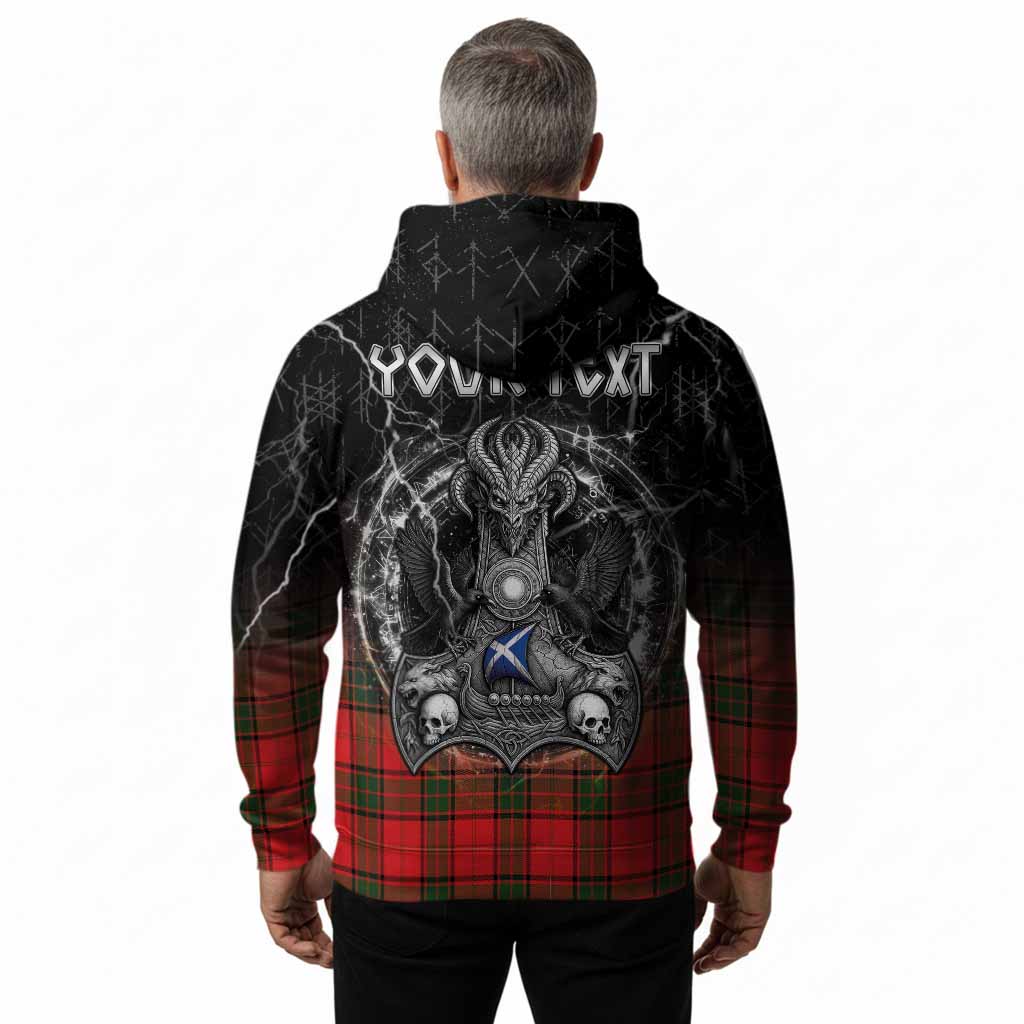 Adair Tartan Crest Hoodie Celtic Odin's Raven Legacy