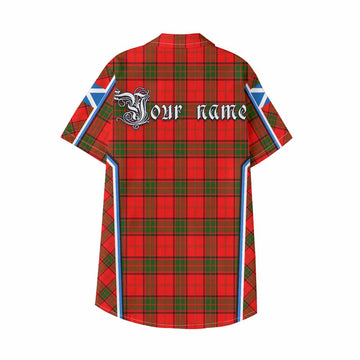 Adair Tartan Crest Kid Hawaiian Shirt Scotland Coat of Arm Flag Style - Tartan Vibes Clothing