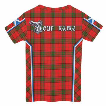 Adair Tartan Crest Kid T-shirt Scotland Coat of Arm Flag Style - Tartan Vibes Clothing