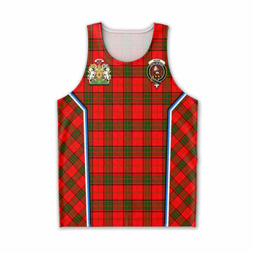 Adair Tartan Crest Men Tank Top Scotland Coat of Arm Flag Style - Tartan Vibes Clothing