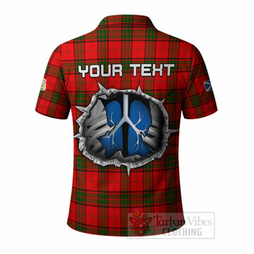 Adair Tartan Crest Polo Shirt Scotland In My Veins