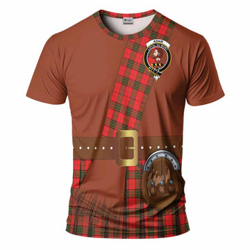 Adair Tartan Crest T-Shirt Kilt Costume Style