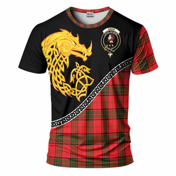 Adair Tartan Crest T-Shirt Legendary Dragon Knot Half Style