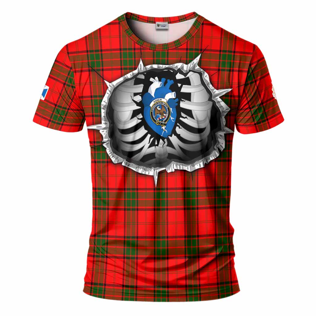 Adair Tartan Crest T-Shirt Scotland In My Veins