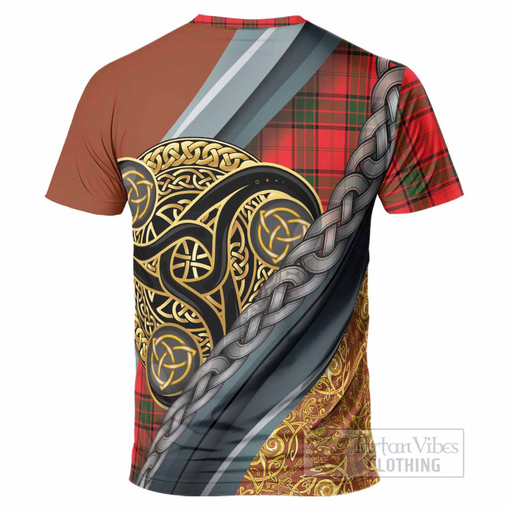 Adair Tartan Crest T-Shirt Scottish Triskele Celtic