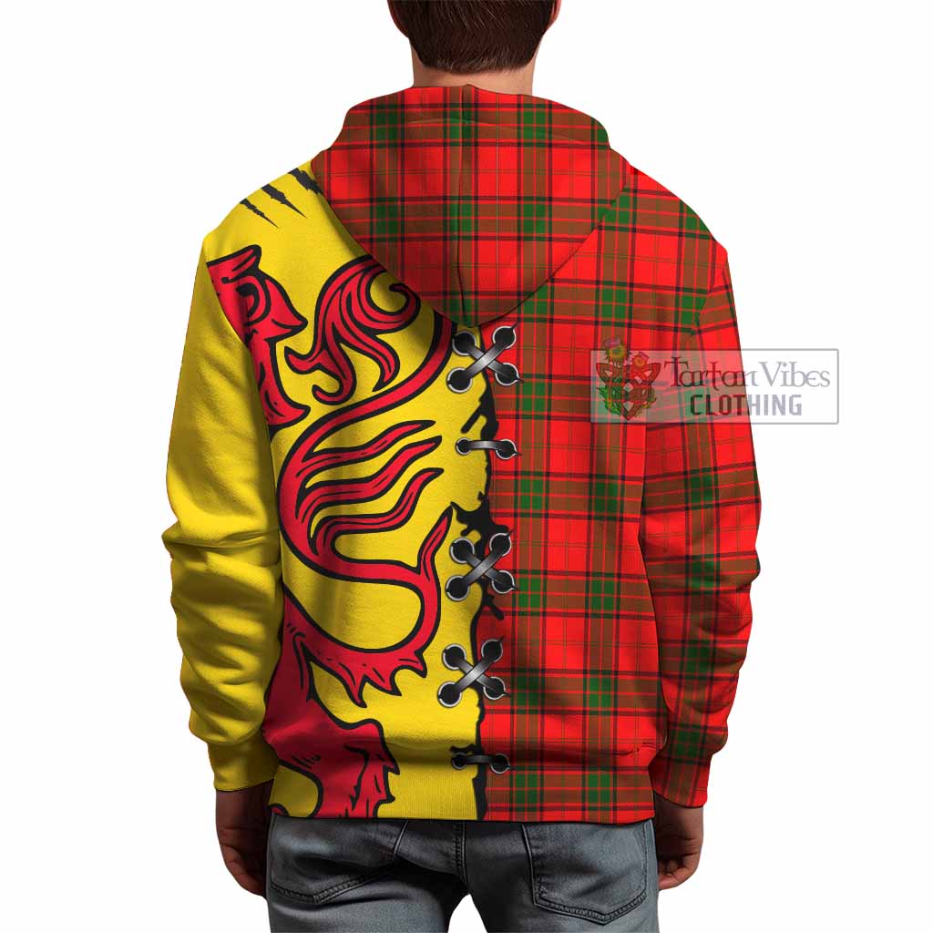 Adair Tartan Family Crest Hoodie Lion Rampant Honor - Tartan Vibes Clothing