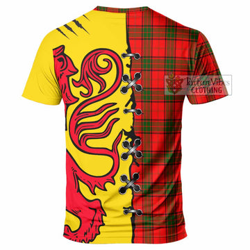 Adair Tartan Family Crest T-shirt Lion Rampant Honor - Tartan Vibes Clothing