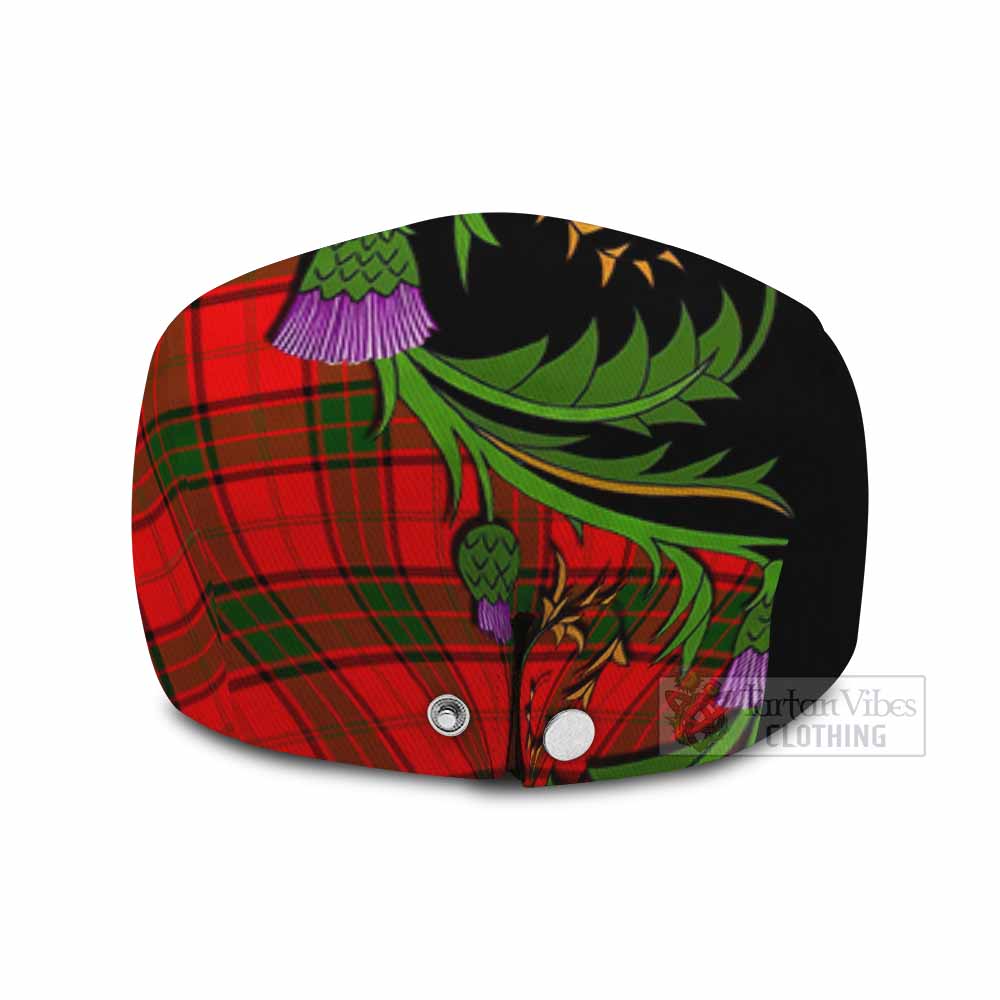 Adair Tartan Flat Cap, Jeff Cap Scottish Thistle Pride Heritage Art