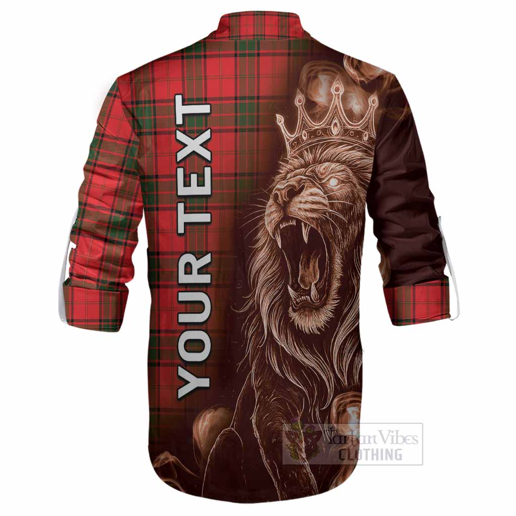Adair Tartan Ghillie Shirt Roaring Lion Heritage