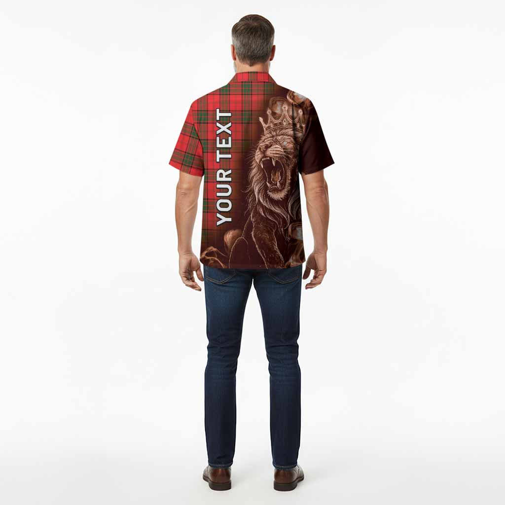 Adair Tartan Hawaiian Shirt Roaring Lion Heritage