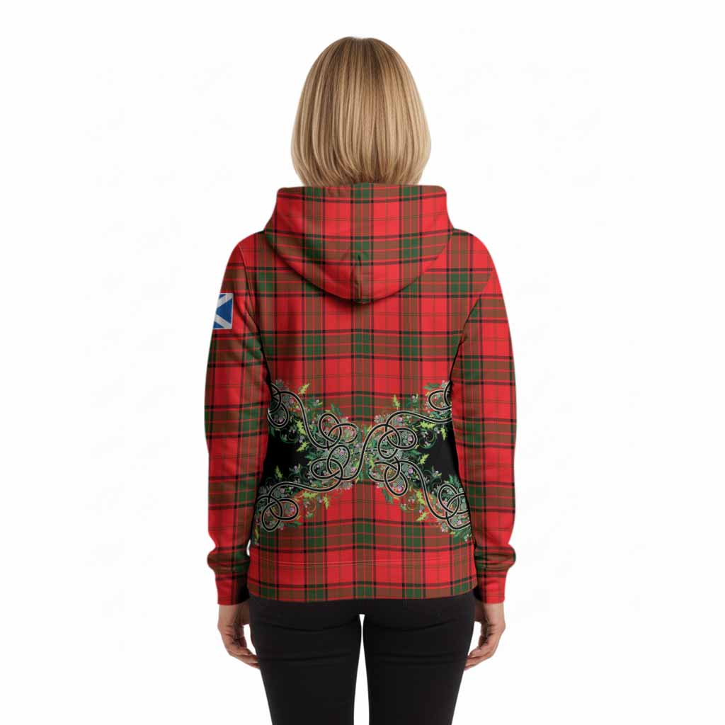 Adair Tartan Hoodie Thistle Scottish Spirit