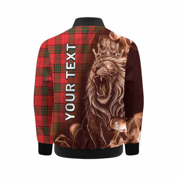 Adair Tartan Kid Bomber Jacket Roaring Lion Heritage