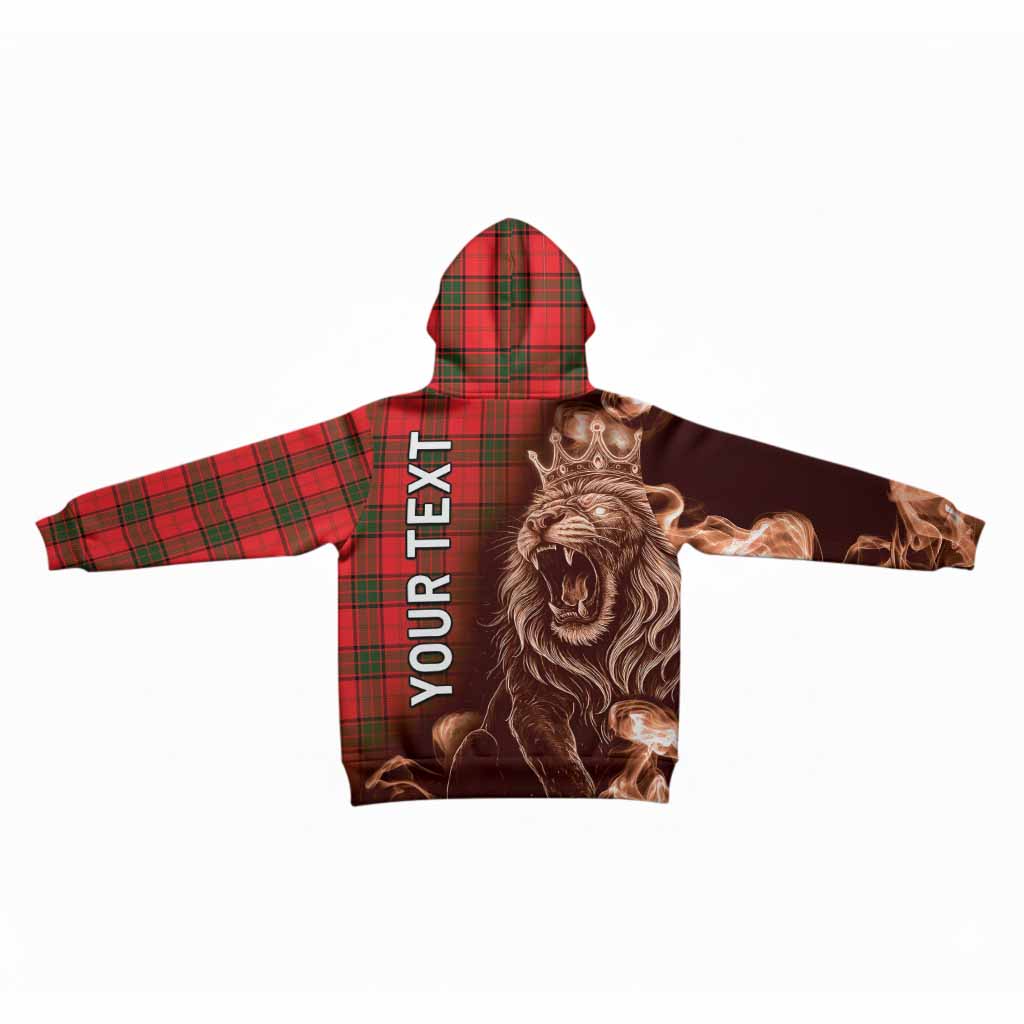 Adair Tartan Kid Hoodie Roaring Lion Heritage