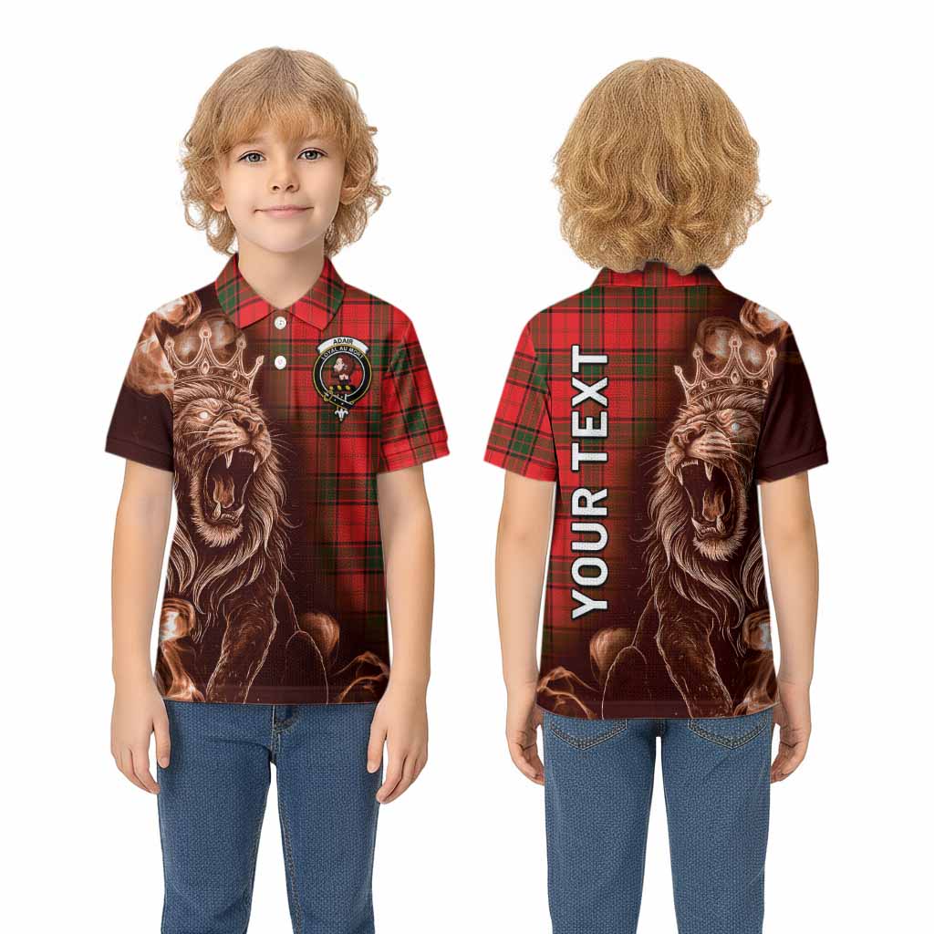 Adair Tartan Kid Polo Shirt Roaring Lion Heritage