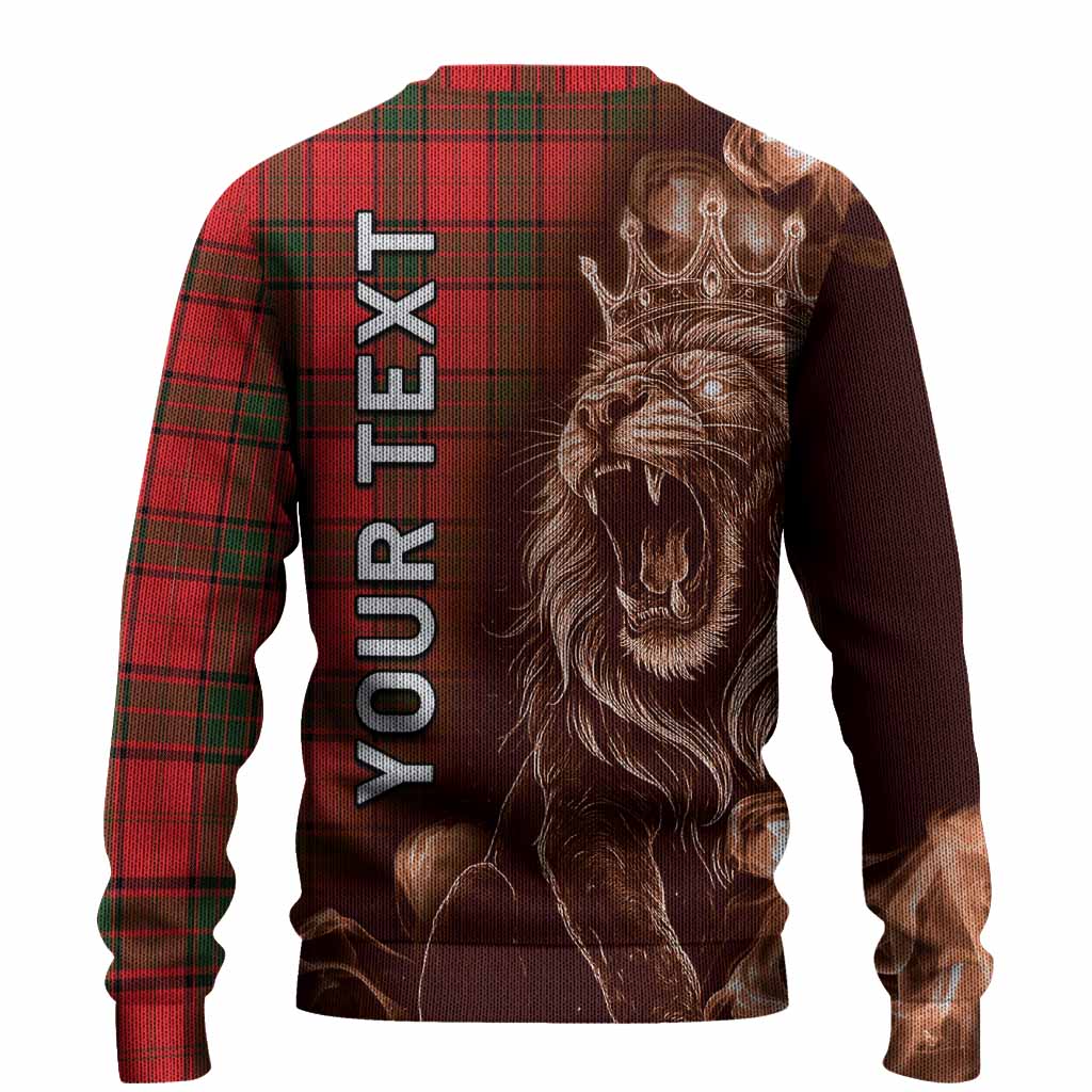 Adair Tartan Knitted Sweater Roaring Lion Heritage