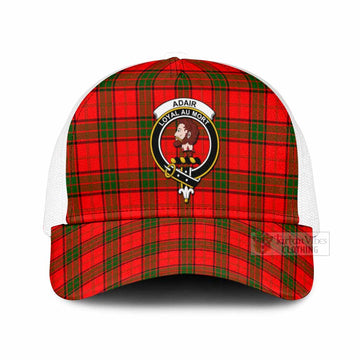 Adair Tartan Mesh Trucker Cap with Family Crest