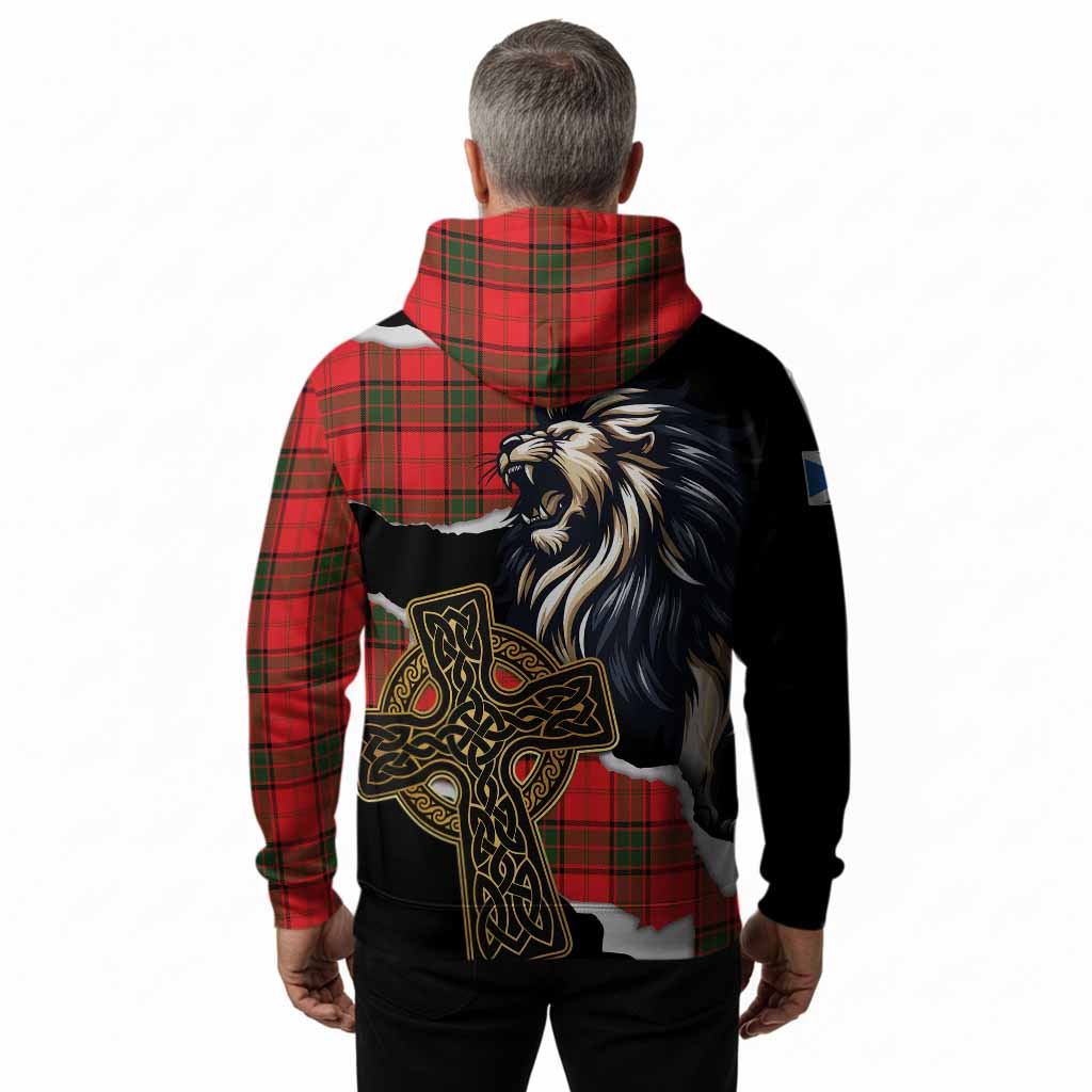 Adair Tartan Scottish Hoodie Lion Celtic Heritage