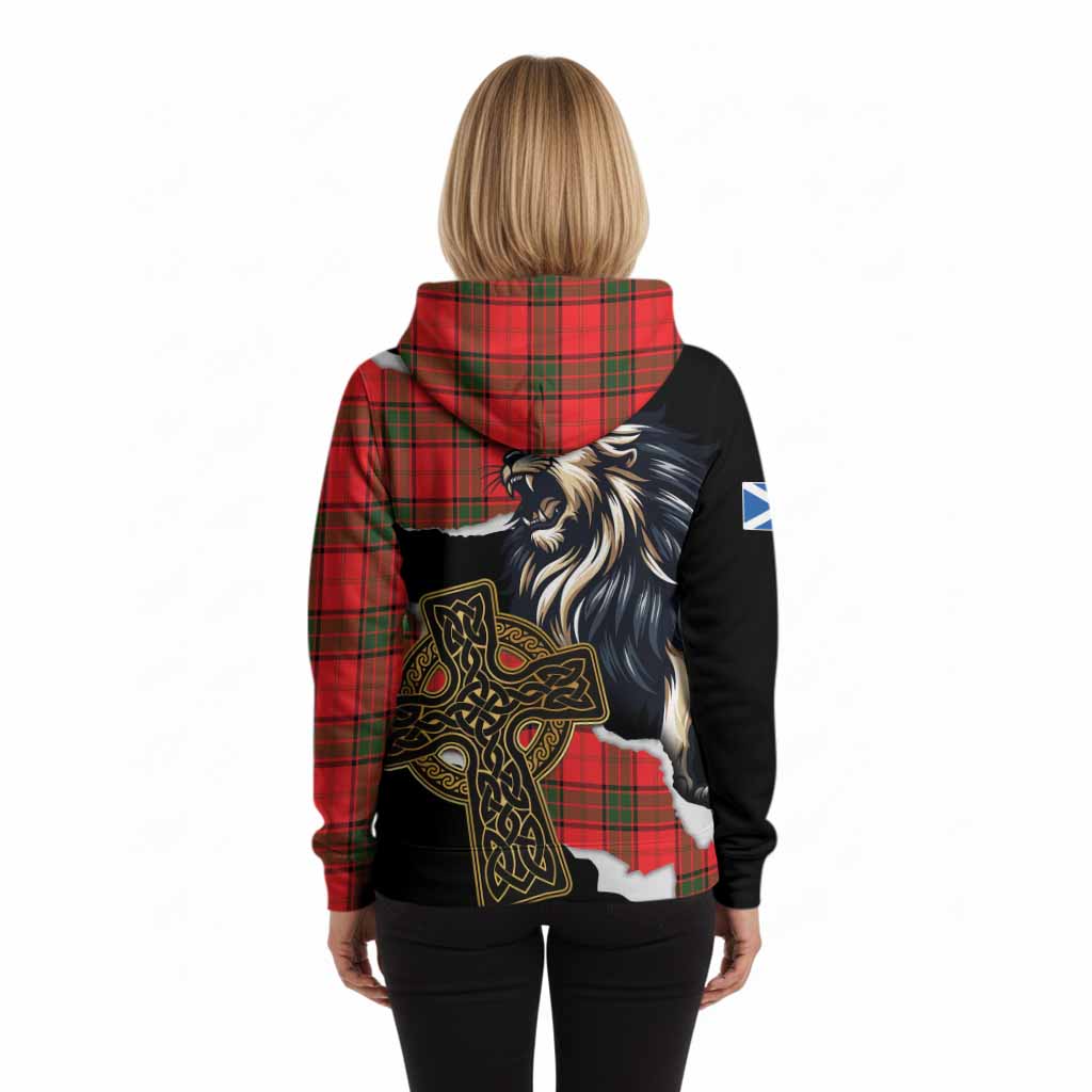 Adair Tartan Scottish Hoodie Lion Celtic Heritage