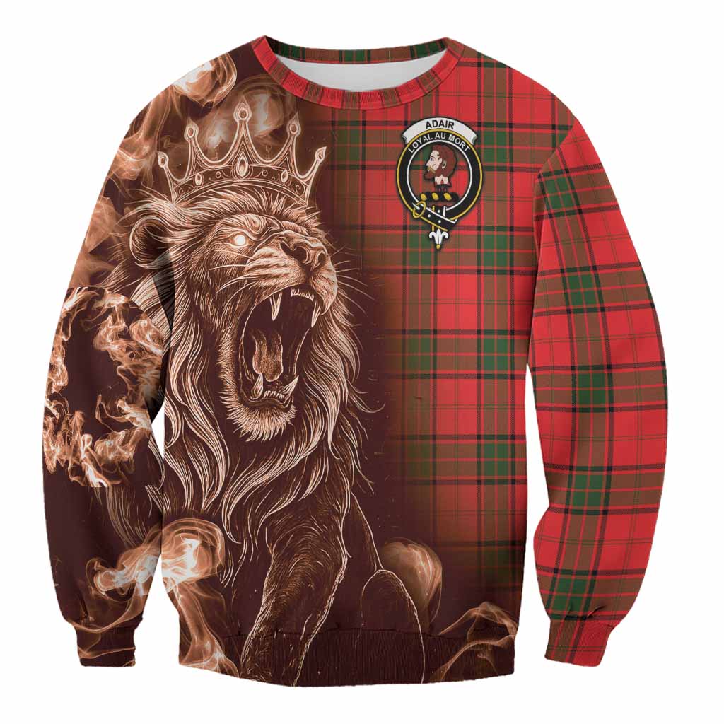 Adair Tartan Sweatshirt Roaring Lion Heritage