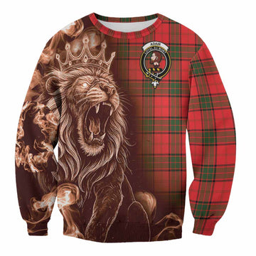 Adair Tartan Sweatshirt Roaring Lion Heritage