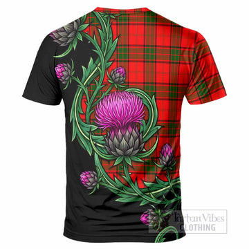 Adair Tartan T-Shirt Resilient Scottish Thistle