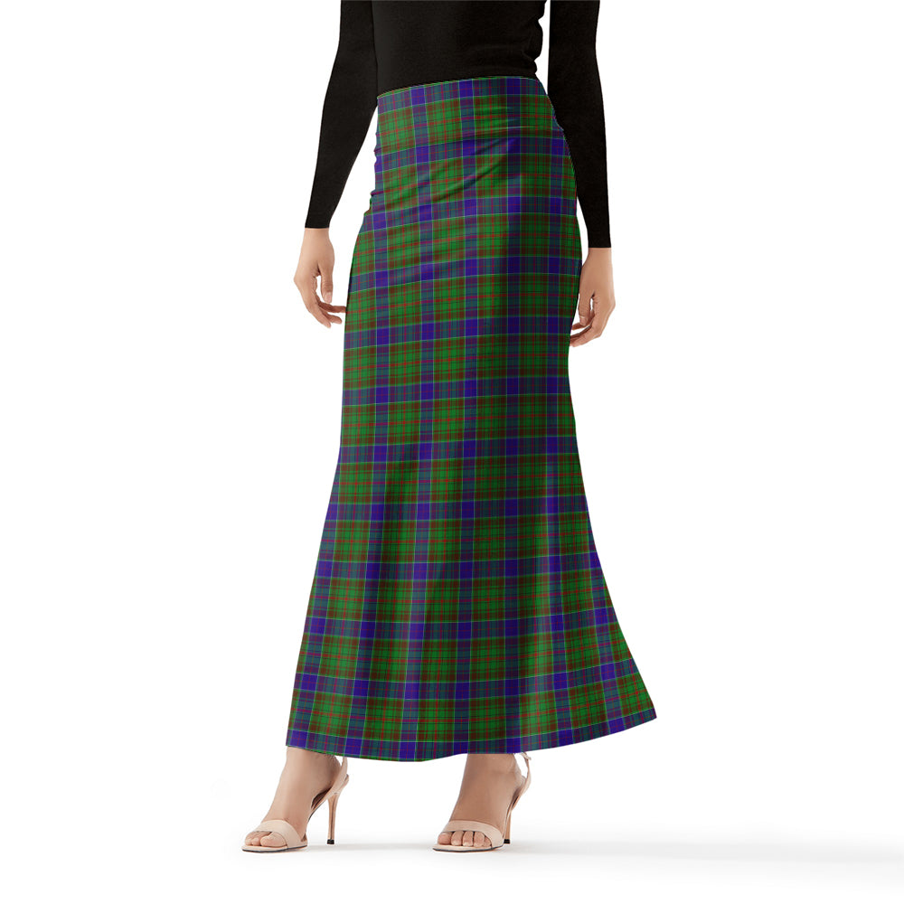 Adam Tartan Womens Full Length Skirt Female - Tartanvibesclothing