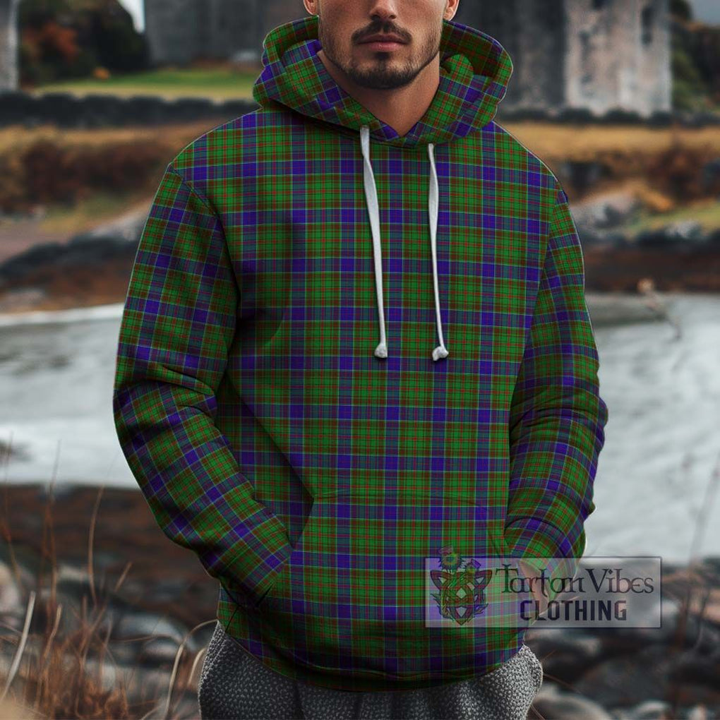 Adam Tartan Cotton Hoodie Zip Hoodie - Tartan Vibes Clothing