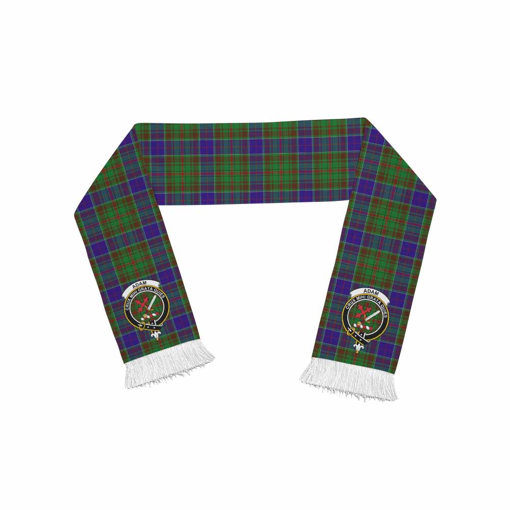 Tartan Vibes Clothing Adam Tartan Ruffneck Scarf with Family Crest