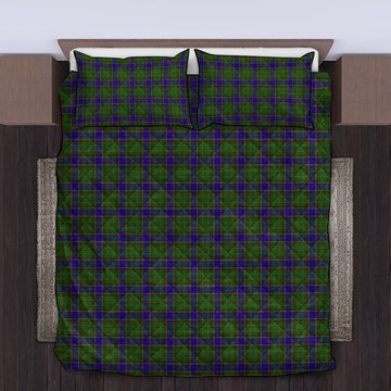 Adam Tartan Quilt Bed Set