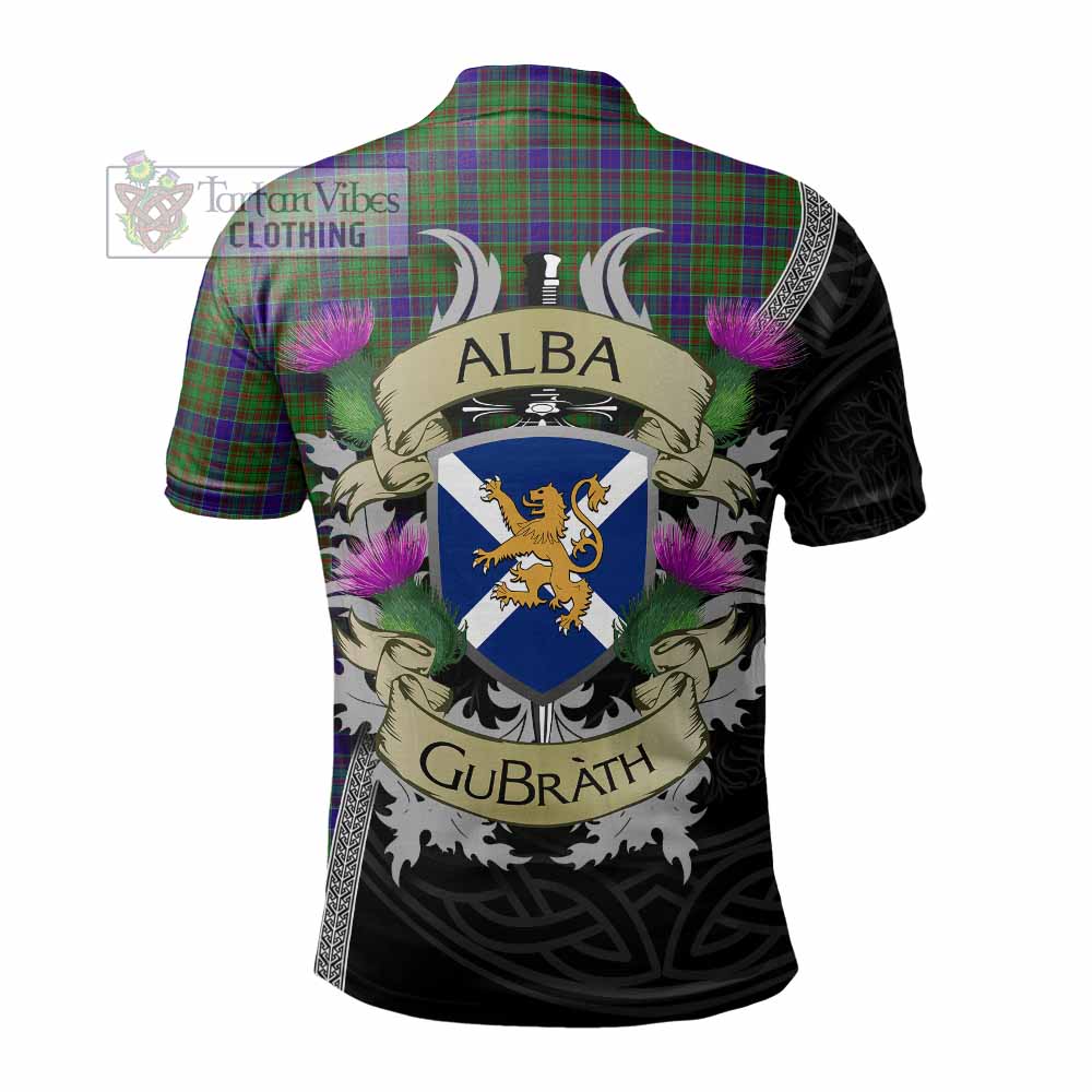Tartan Vibes Clothing Adam Tartan Family Crest Polo Shirt Lion Rampant Royal Thistle Shield Celtic Inspired
