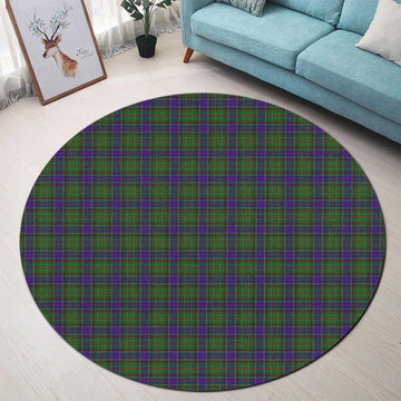 Adam Tartan Round Rug